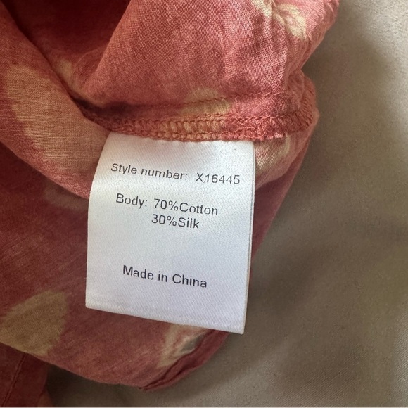 Xirena Rust Symone Silk Blend Dress size Medium - Picture 13 of 14